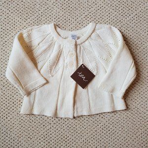 Tea Collection Summer Cotton Sweater 12-18 Months